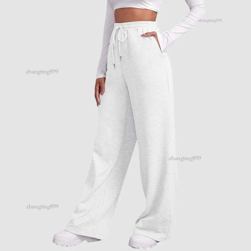 Women's Pants High Waist Bottom Sweatpants Harajuku Fashion Women Wide Leg Baggy Cargo Joggers Straight Trousers