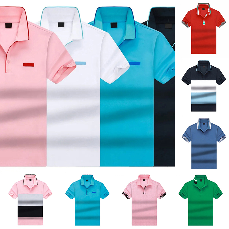 mens t shirt designer t shirt graphic tee polo classic shirt womens clothes hipster fabric graffiti foil print Vintage coloeful Loose fitting colorful polo size M-3XL