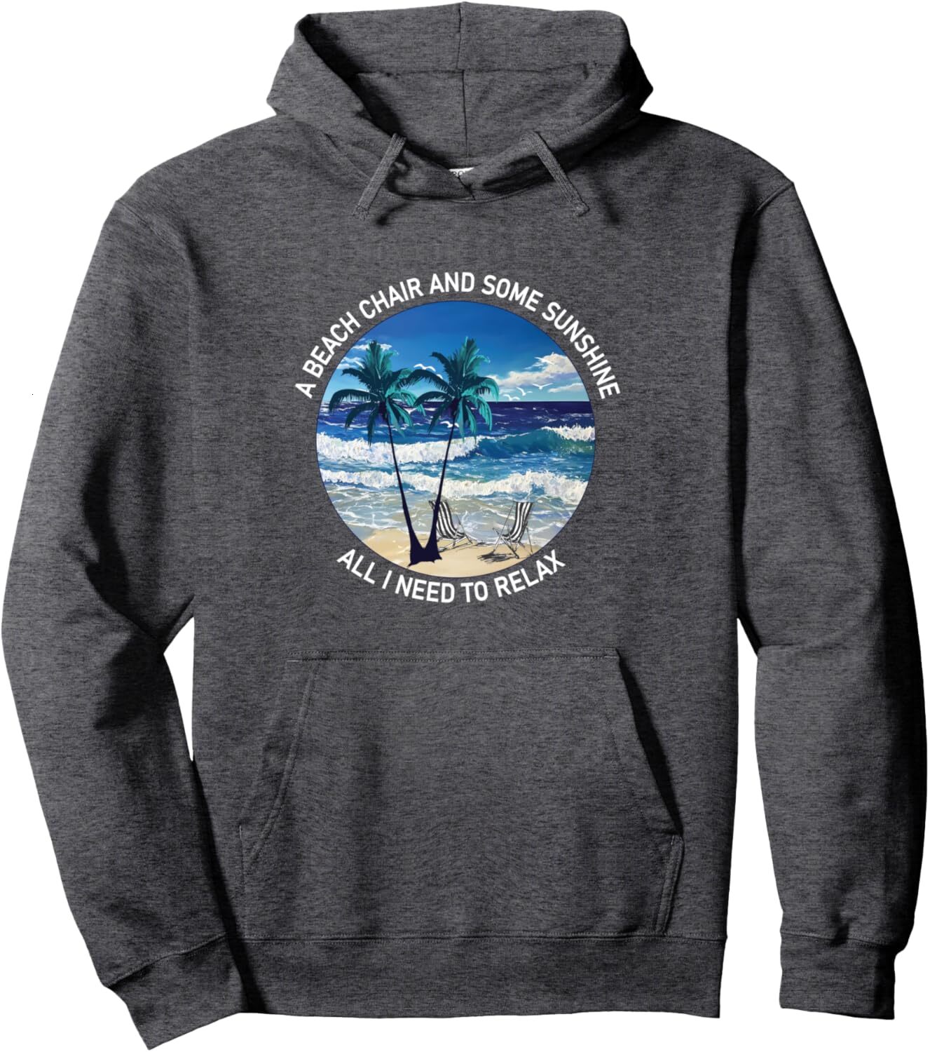 Hoodie for Mens Womens Life Is Really Good Coconut Palm Trees Retro Tropical Summer Pullover Hoodie Graphic Hoodies sweatshirt cool