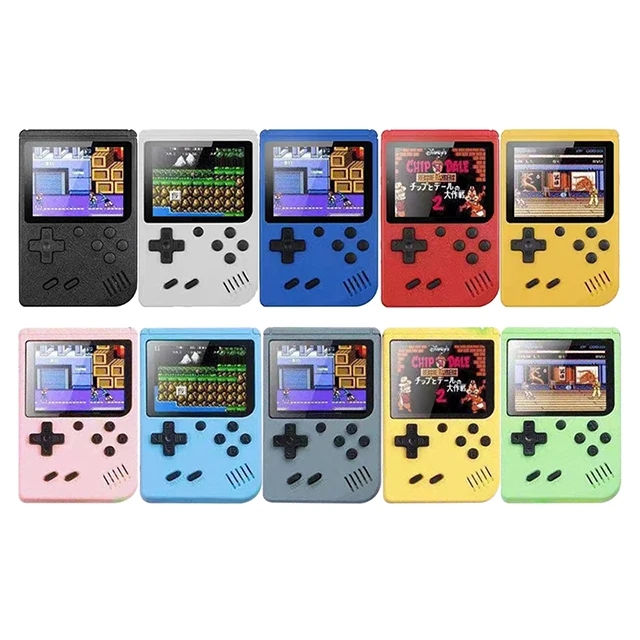 400 500 800 Games In 1 Classic Game Console Retro Portable Mini Handheld Video Game Consoles 8 Bit 3.0 Inch Color LCD Kids Color Game Player