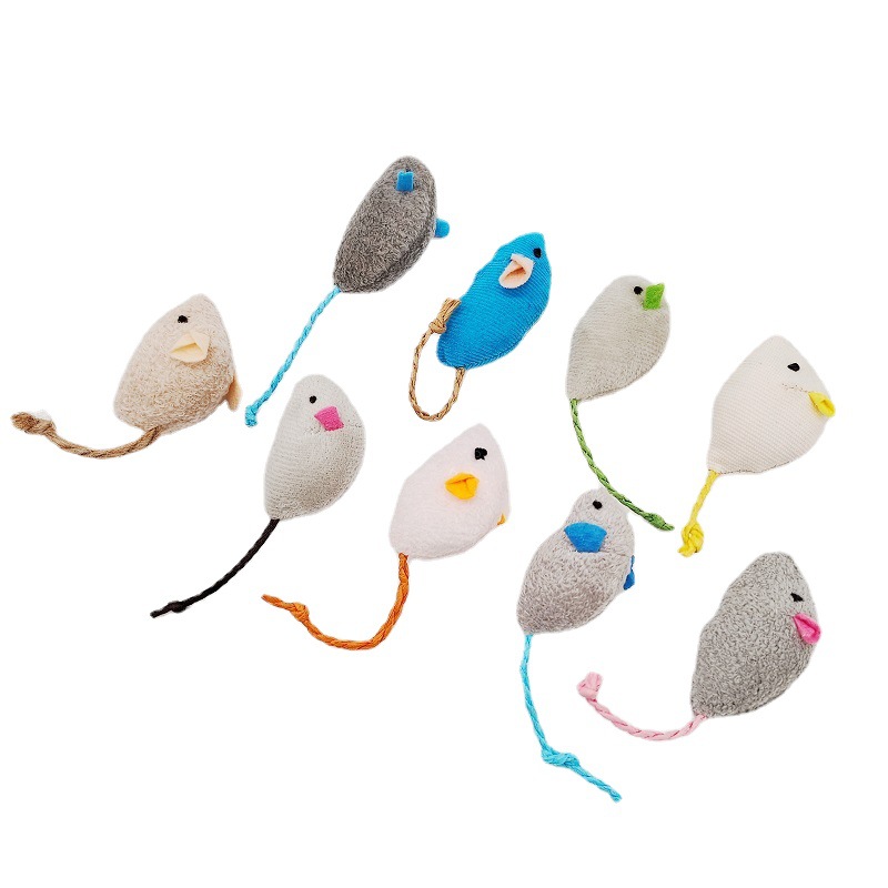 Update New Grass And Mint Cat Toys Value Pack Gift Box Set Herbal Plush Small Mouse Wholesale Free Shipping