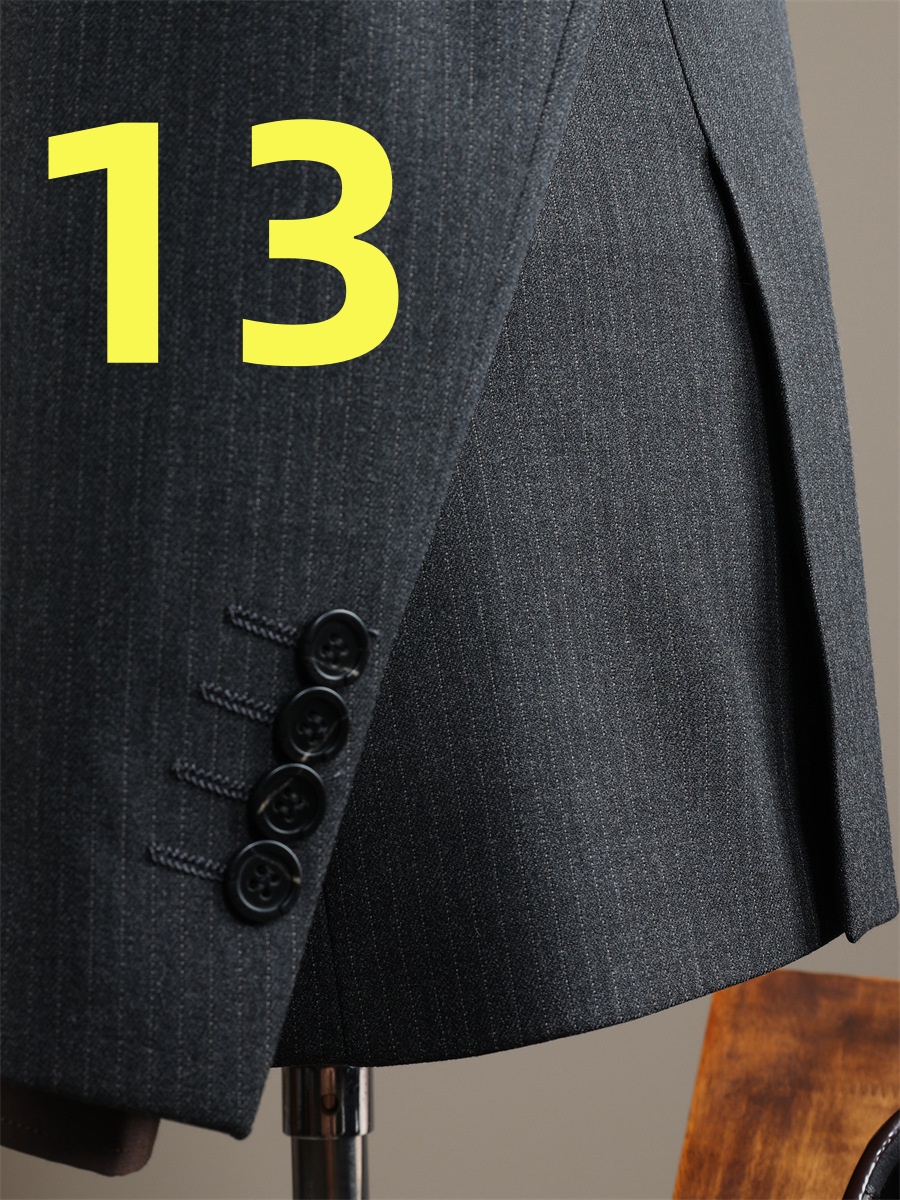 k1465 Suit Jacket with Slim Fit Design for Winter Business Wear