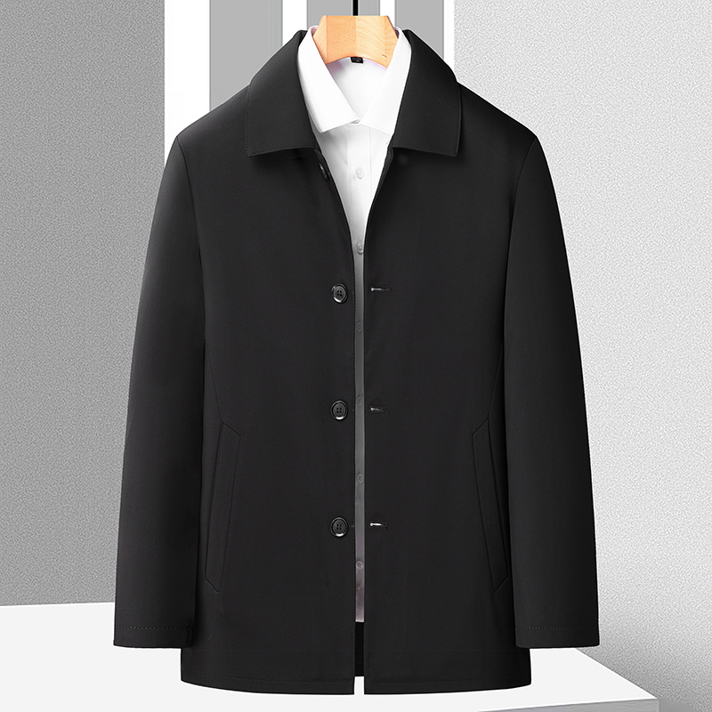 M7104 Men's high-end lapel jackets spring and autumn new coats