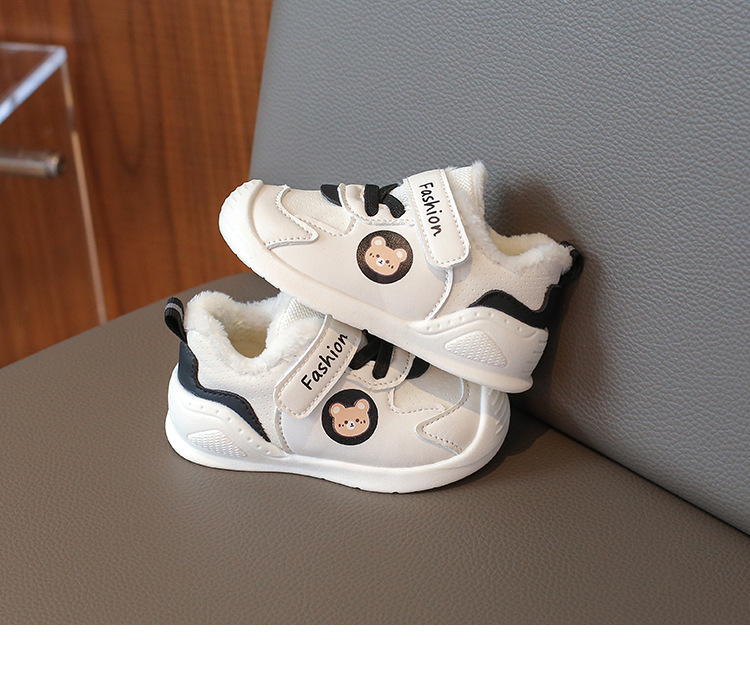 Toddler Warm Fur Baby Shoes Winter Infant Shoes Outdoor Newborn First Walkers Little Littlesprouts Kids Boy Girl Sneakers Trainers Sizes 15 - 25