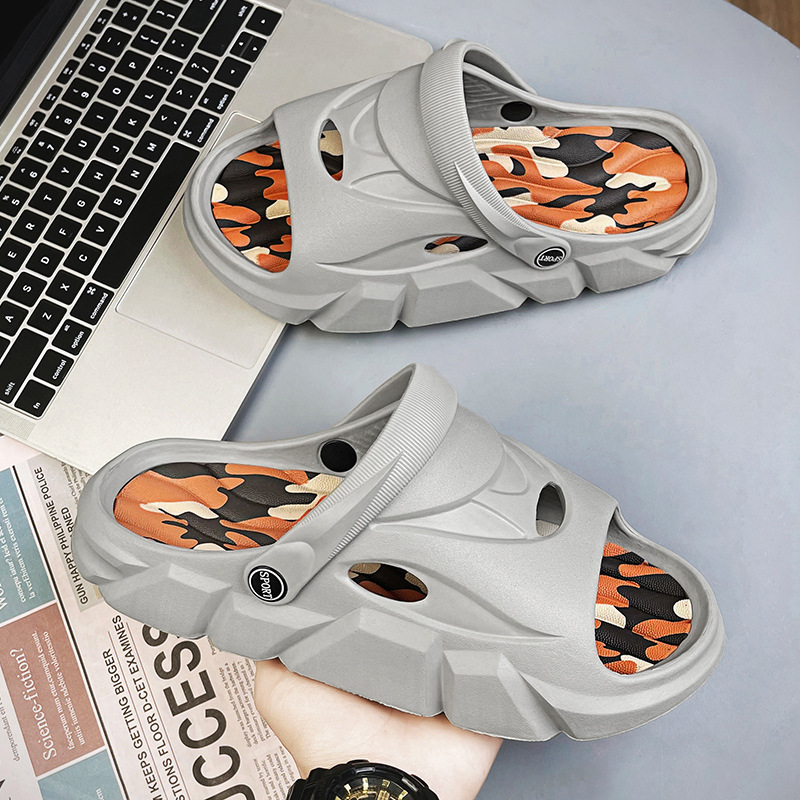 size summer beach breathable Large couples, slippers home and outdoor wear casual sandals for trendy men Lhshoe sals