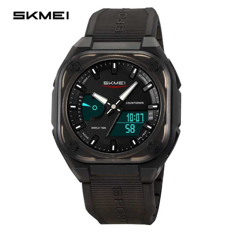 New Arrival SKMEI 2328 new digital fashion sports mens watch countdown daylight saving time with 5 alarm clocks waterproof es Z241128