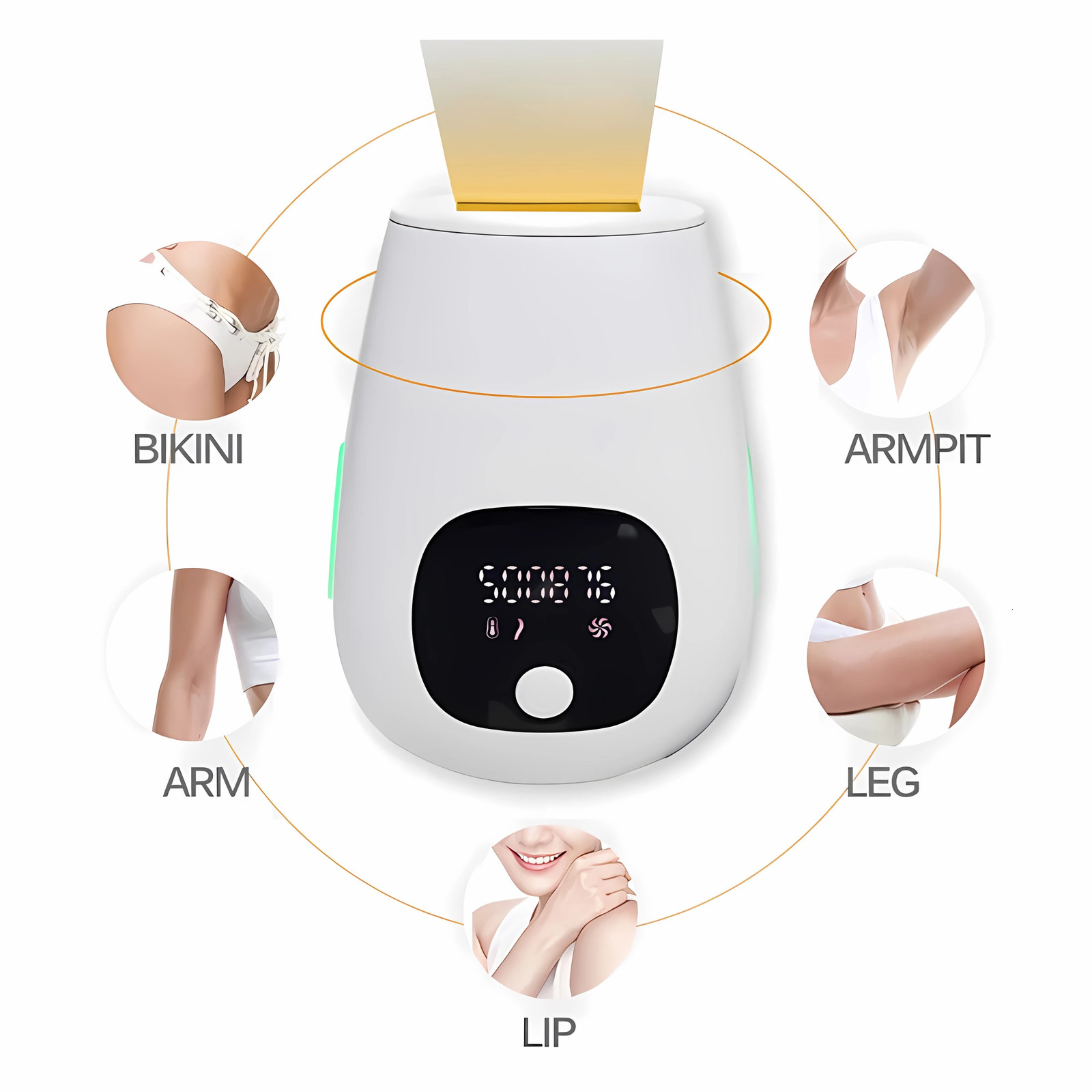 Professional Laser Machine Depilation Lazer Hair Removal Device Body Facial Epilator Hair Remover 241127