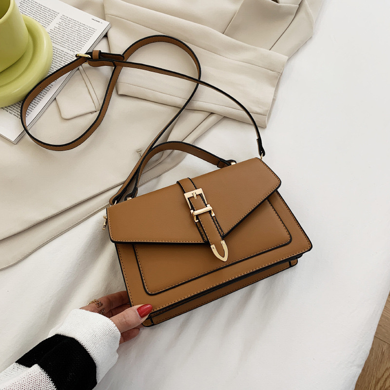 Fashion Small Square Crossbody for Women 2024 Trend Purses and Handbags Designer Shoulder Bags Female PU Leather Sac