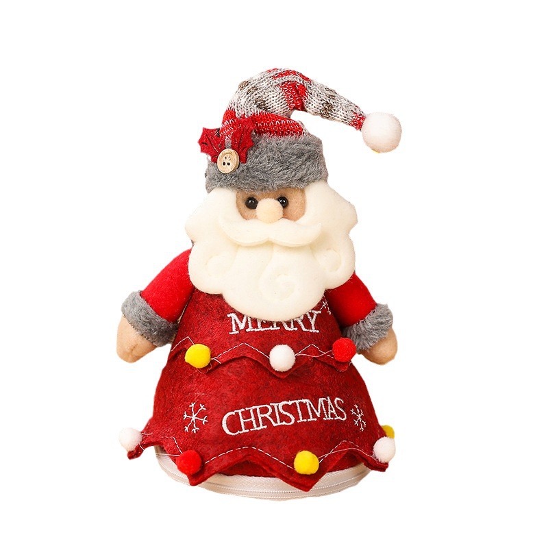 Naughty and Faceless Santa Claus New Handbag, Christmas Decoration Supplies Candy Bag