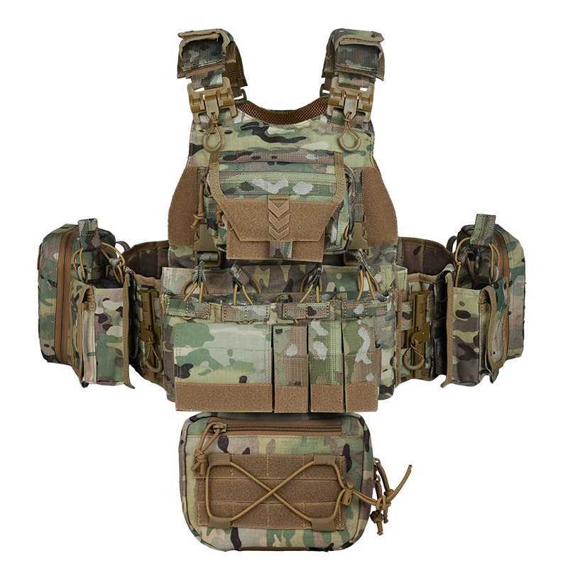 Yakeda Colete Tatico 000D CP Chaleco tactical board carrier tactical vest personal defense tactical equipmentW241128