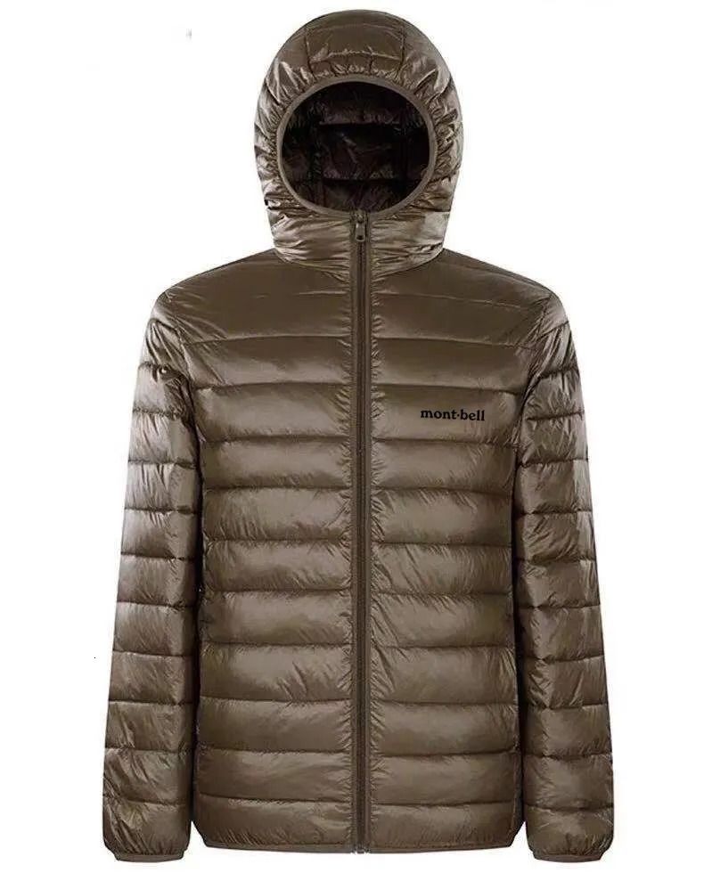 Mens Jackets Montbell Fashion Autumn/Winter Jacket Collar Parker Zipper Filled 230927 Drop Delivery Apparel Clothing Outerwear Coats Dhabc