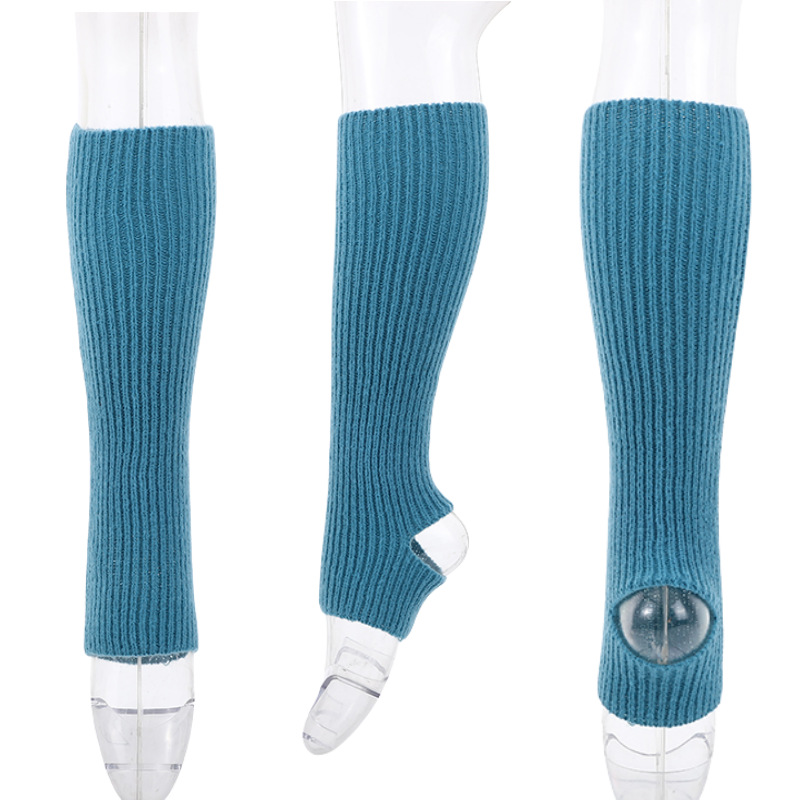 New Adult and Child Latin Dance Protective Leg Cover Knitted Yarn Ballet Warm Leg Yoga Step Warm Socks