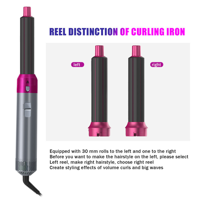 New 5 In 1 Multifunctional Professional Hairdresser Straightener With Brush Blow Dryer For Hair Multi Styler