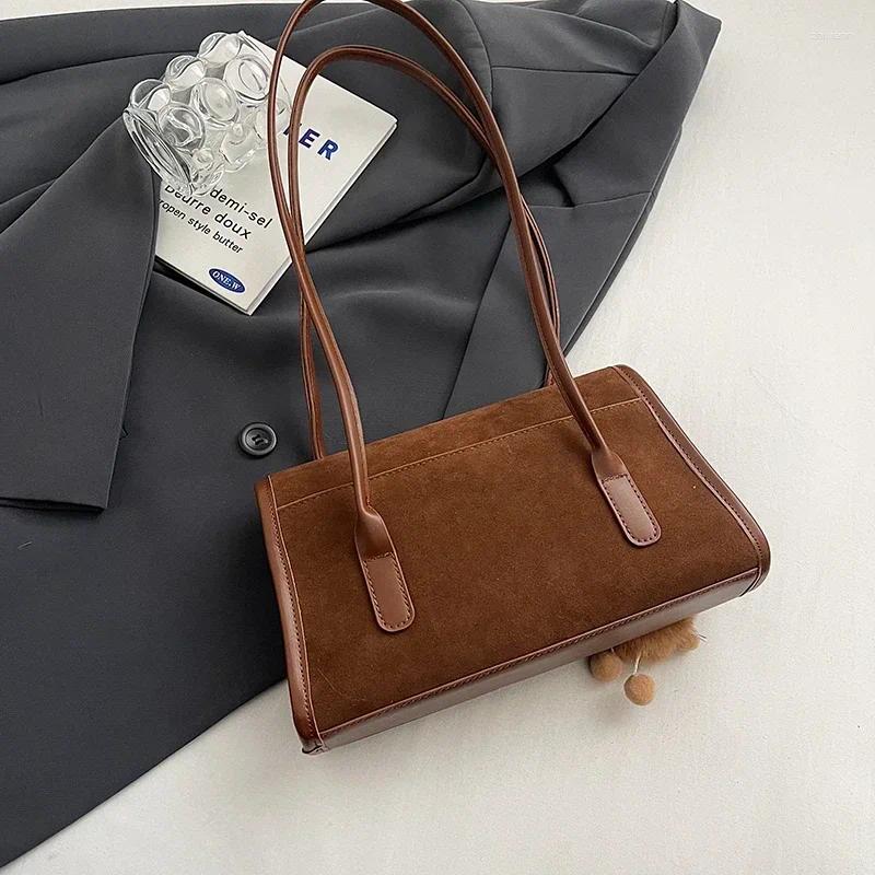 2025 NEW Totes Large Capacity Women's Autumn And Winter Versatile Simple Retro Shoulder Bag Casual Work Commuting Tote zhanyishengli