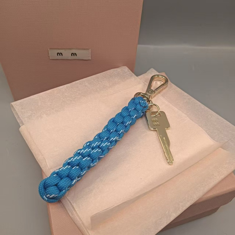 New Fashionable 3d Braided Key Pendant Advanced Feeling Bags Lanyards Nylon Rope Pendant Accessories