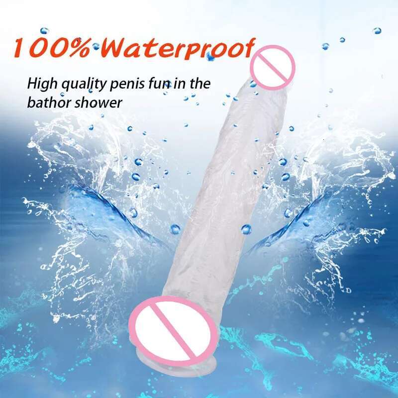 Small Glans Big Thick Dildo with Suction Cup, Realistic Flexible Anal & Vaginal Sex Toy for Men, G-Spot Stimulation