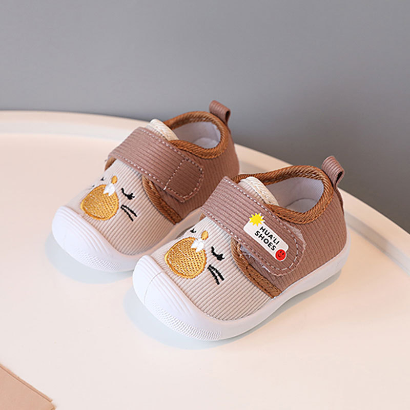 Infant 0-3 Years Old Baby Shoes First Walkers Spring Autumn Cutefeet Sneakers Toddler Anti Kicking Non-slip Soft Sole Squeaky Casual Shoes Size 16 - 2