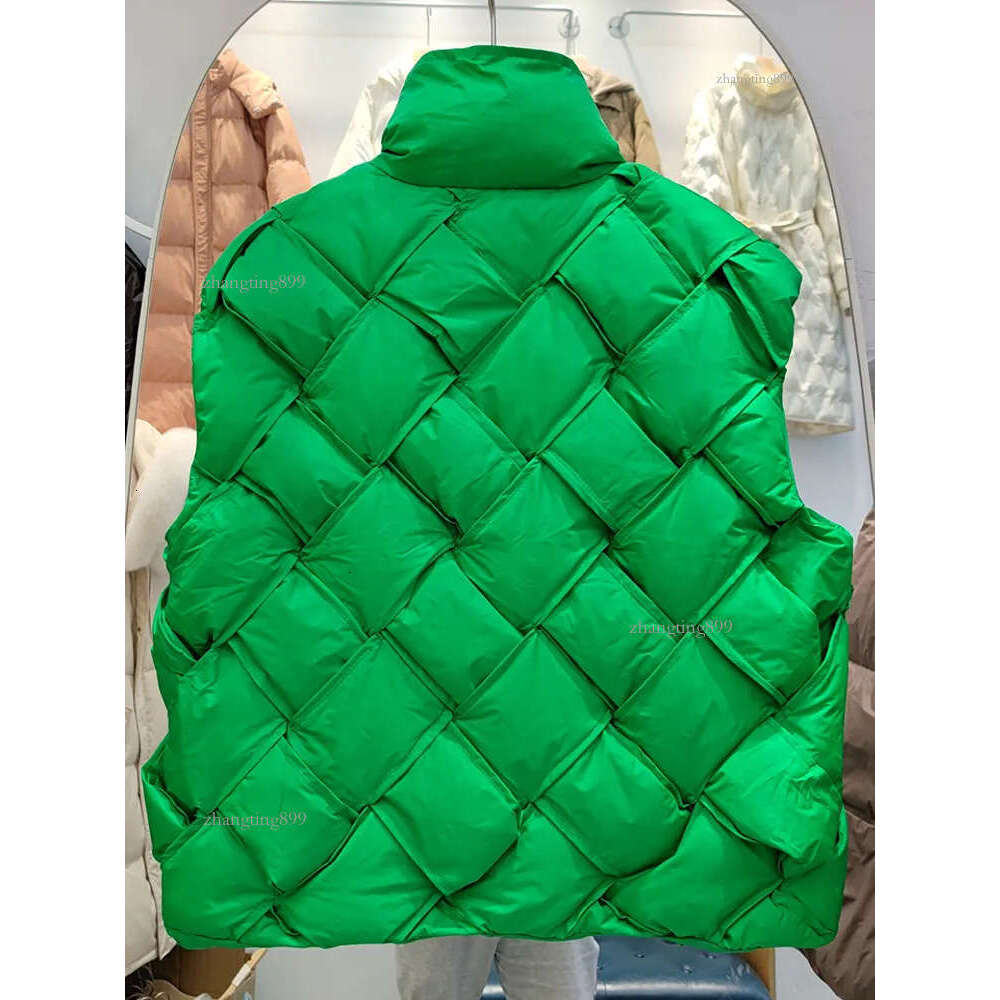 Women's Vests Ailegogo Autumn Women Stand Collar Loose White Duck Down Vest Casual Female Sleeveless Warm Down Waistcoat Puffer Tops 221202