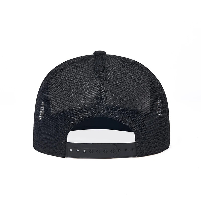 Camouflage baseball cap mens mesh truck cap womens fashion summer snap cap plain skate hip-hop cap streetwear 241127