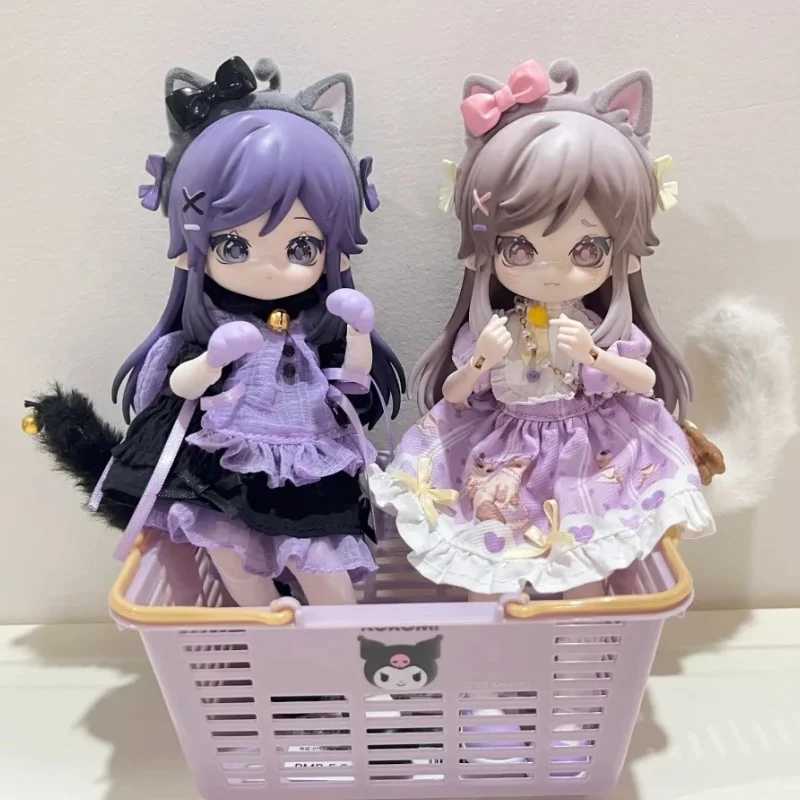 New Come4free Minty Fantasy Forest Bjd Blind Box 12player 1/12 Bjd Movable Doll Animal Action Character Model Toy Gift X241127