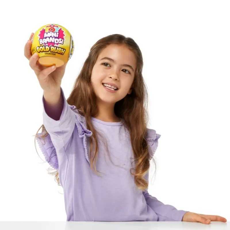 5 Surprise Mini Brands Gold Rush Limited Edition Mysterious True Mini Brand Series Toy Desktop Decoration Childrens Gift X241127