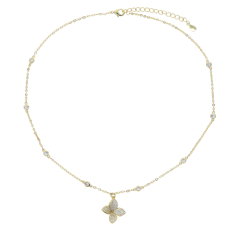 2025 Classic Charm Pendant Necklace for Women Fashion AAA Cubic Zirconia Paved wer Sparkg Wedding Jewelry