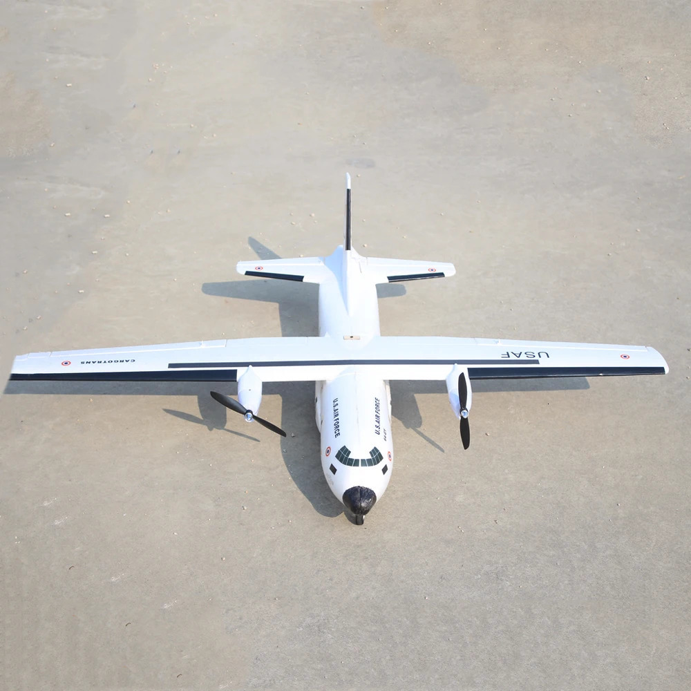 C160 Cargotrans Twin Hercules 1120mm Wingspan EPOS Warbird Transport RC Airplane KITPNP 241126