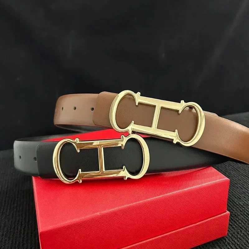 Belts Inner Belts 2024 new reversible womens luxury belt brand CH buckle denim belt J241125
