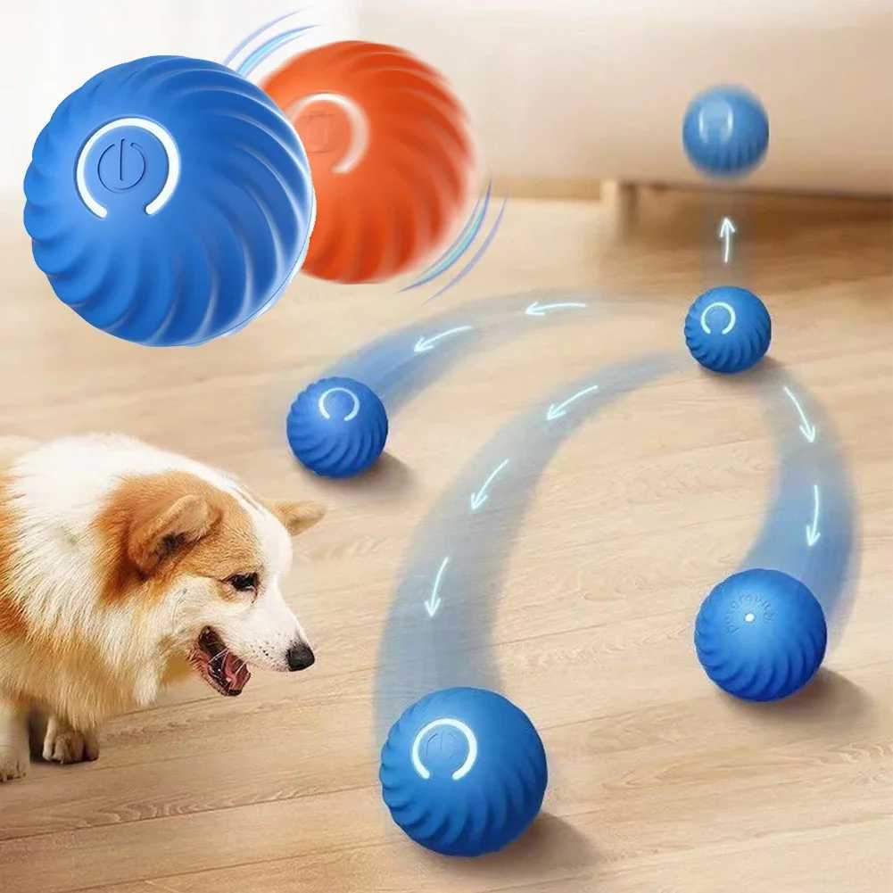 Others Dog Toys Chews Smart Toy Ball Automatic Moving Bouncing Rolling Electronic Interactive Pet for Puppy Birthday Gift Cat ProductXJ241128 H250217