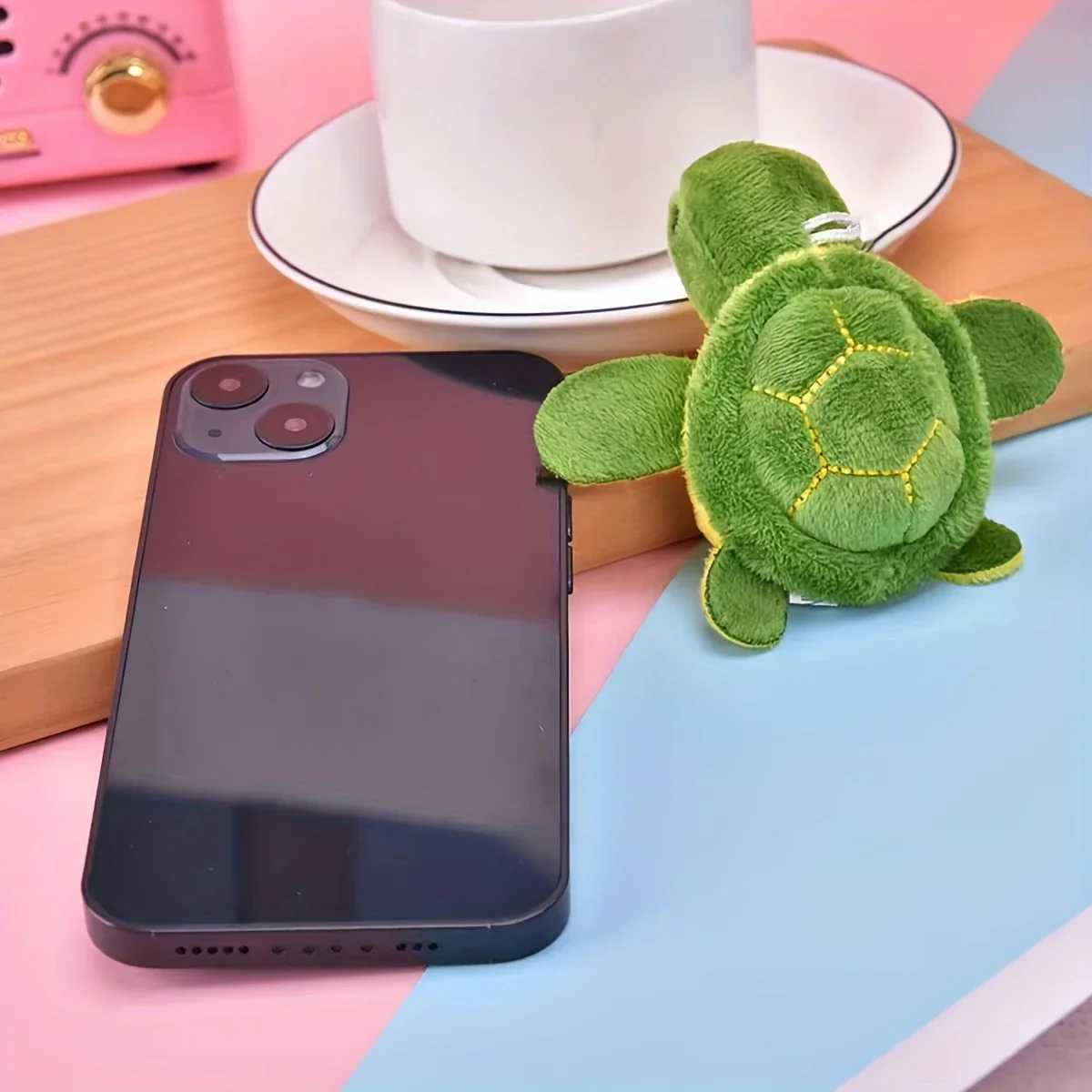 1Pcs Durable Turtle Design Pet Grinding Teeth Plush Toy Cartoon Mini Turtle Plush Interactive Dog ToyXJ241128