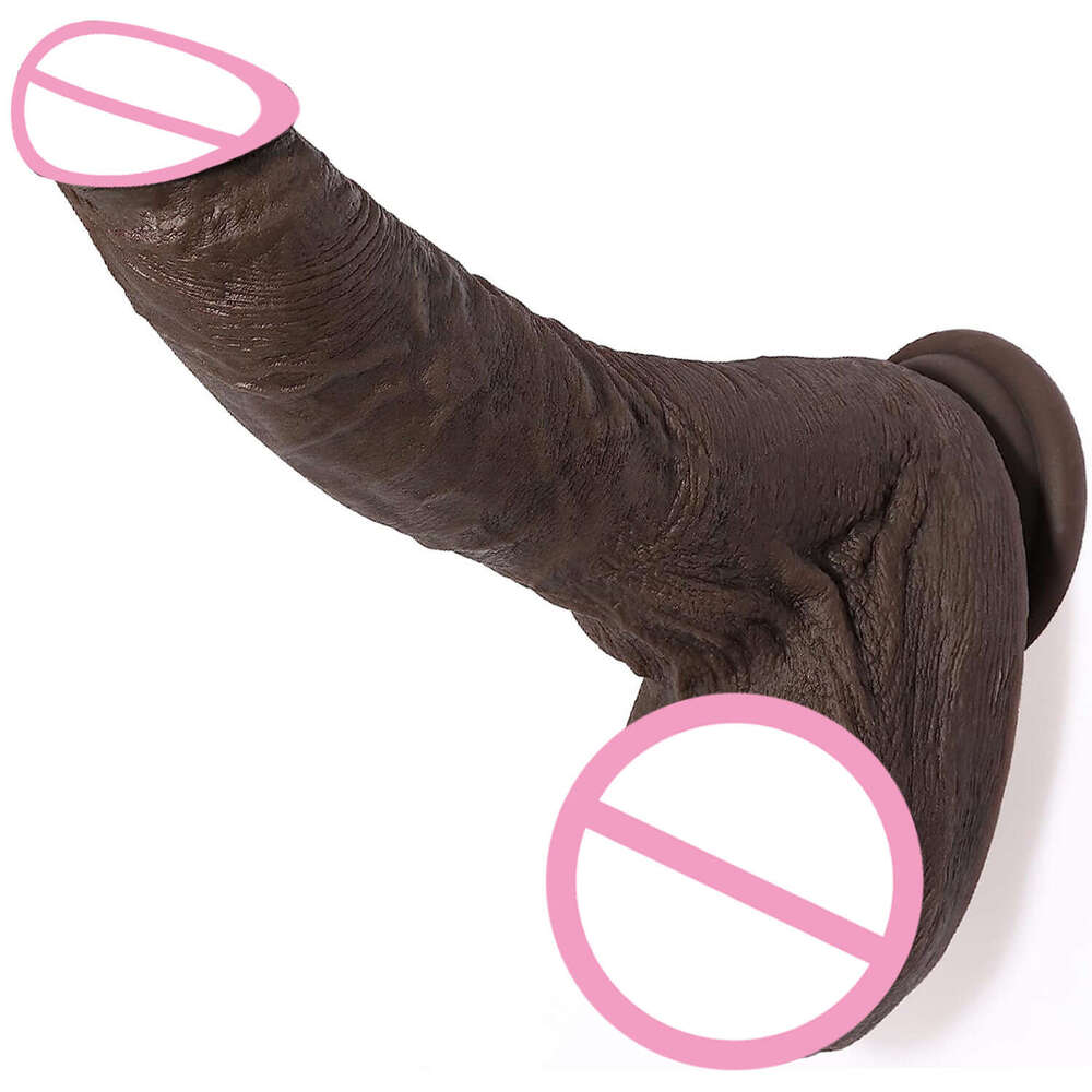 8.4-Inch Realistic Silicone Dildo with Suction Cup - Huge Lifelike Anal/Vaginal Toy for Women, Soft & Safe Adult Sex Stimulator