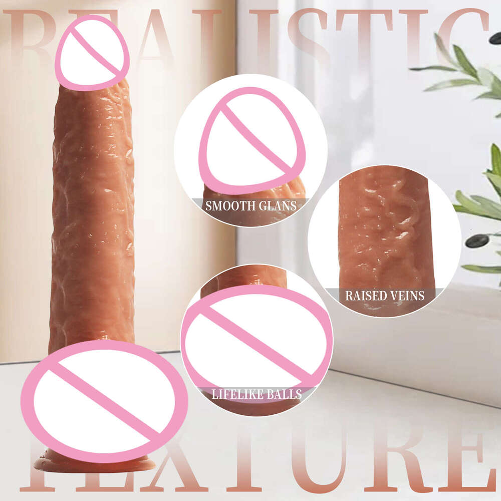 Realistic Dildo Male Vagina Anal Masturbator Massage Orgasm Adult Sex Game Big Flirting Tool Toys 18+ for LES