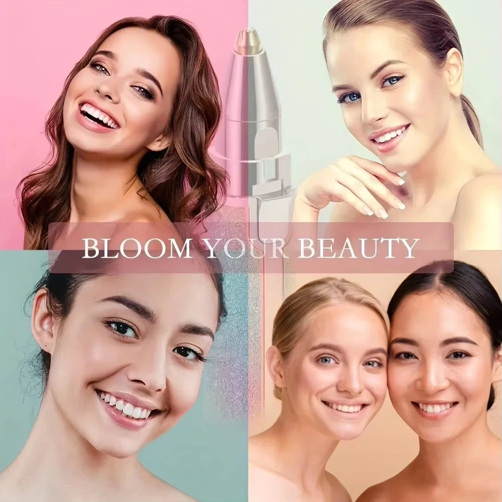 1pc Personal Care Tools - Ladies Electric Lipstick Shaver Hair Remover Eyebrow Trimmer Automatic Eyebrow Shaver Lip Hair 241128