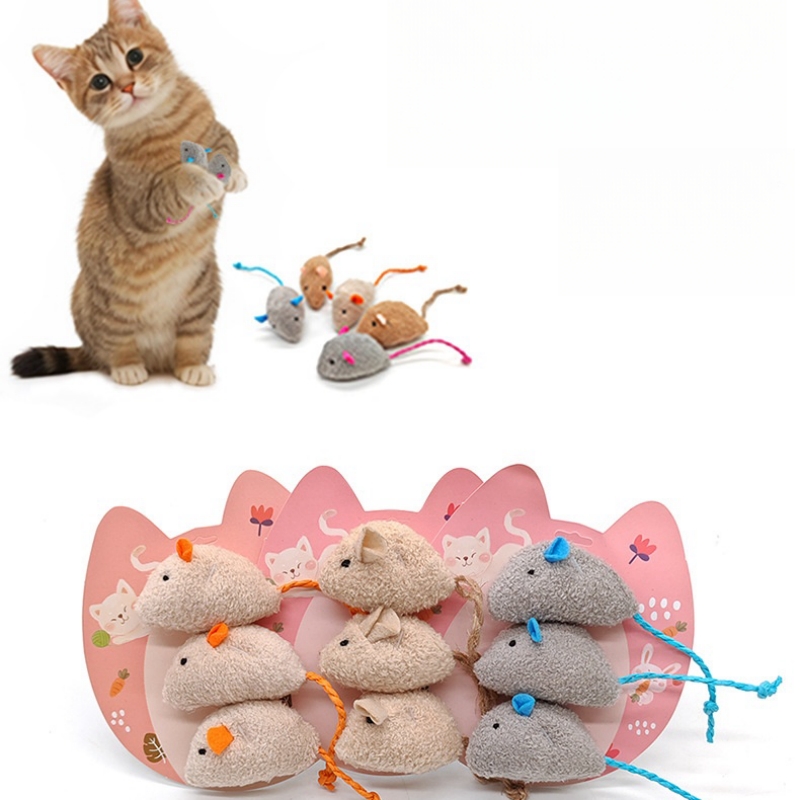Update New Grass And Mint Cat Toys Value Pack Gift Box Set Herbal Plush Small Mouse Wholesale Free Shipping