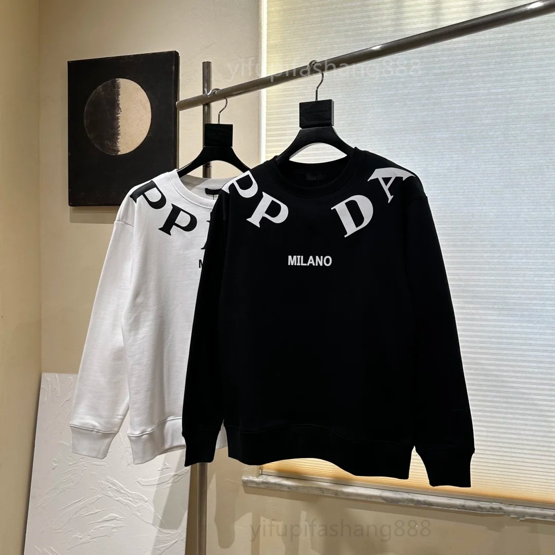 2025 new men hoodie women designer long sleeve round neck 100% pure cotton Loose spring autumn Athleisure hoody lovers Sweatshirts hoodies tracksuit men Outerwear