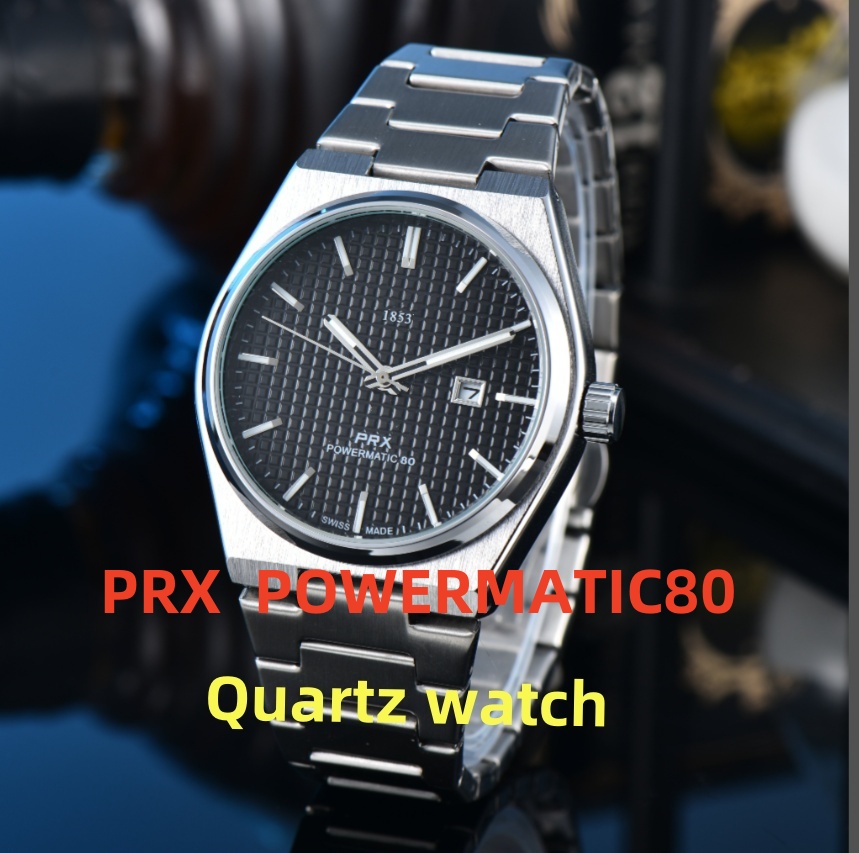 2025T Brand WristWatches Men Women 1853Tissity Watches Three needles Quartz Watch classics 1853 PRX Luxury wrist-watch Steel Strap designer watches bracelet