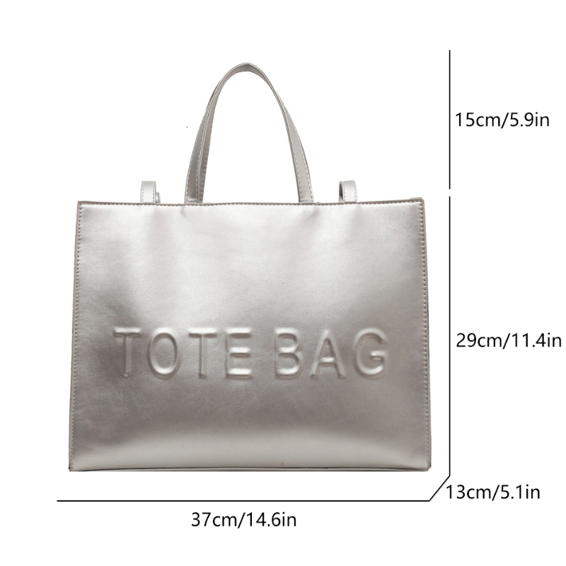 New large capacity fashionable handbag with letter printing trend fashionable solid color and simple crossbody bag designer leisure women s casual sho