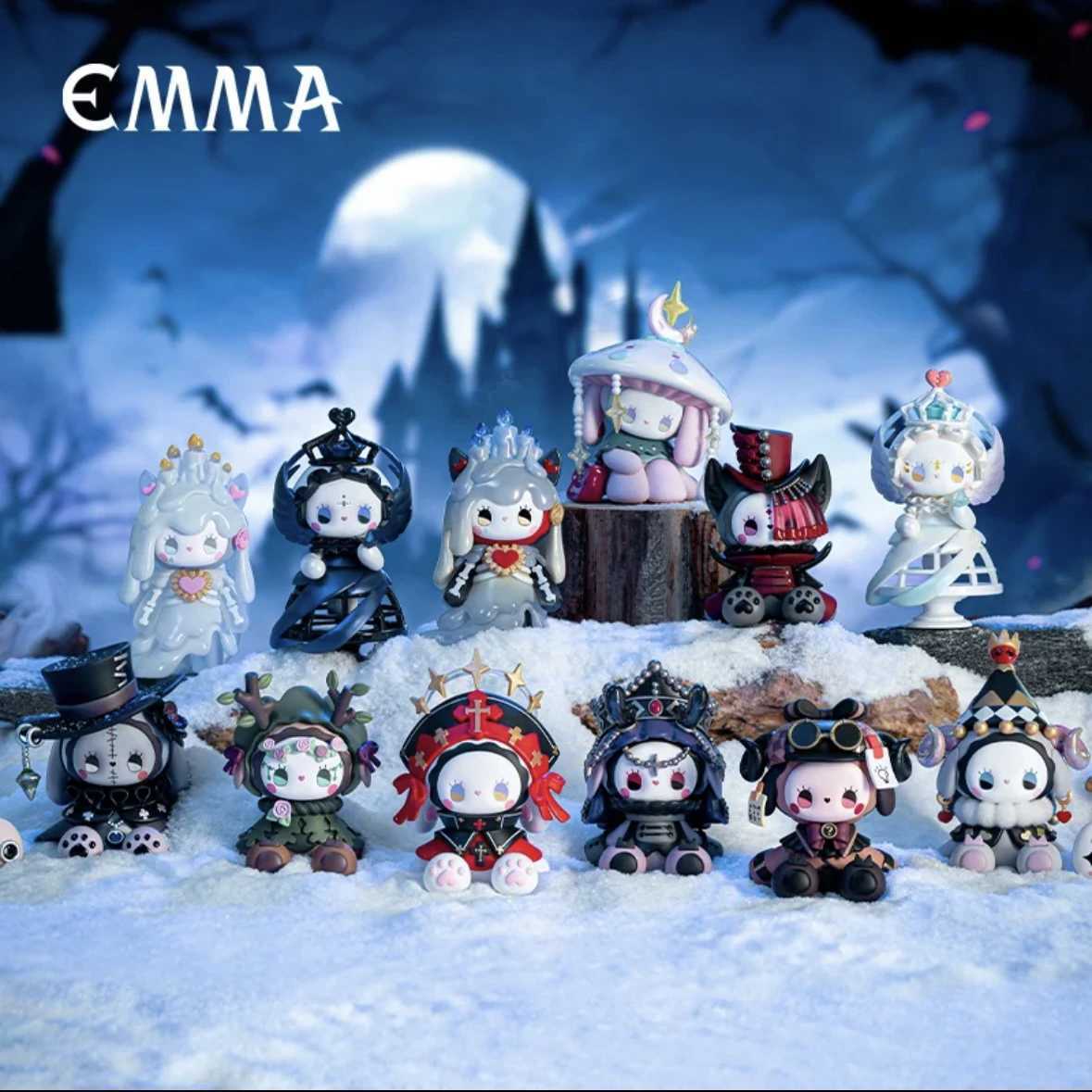 EMMA Secret Forest Frostveil Villa Series Blind Box Toys Mystery Box Cajas Misteriosas Anime Figures Kawaii Dolls for Girls Toys X250327