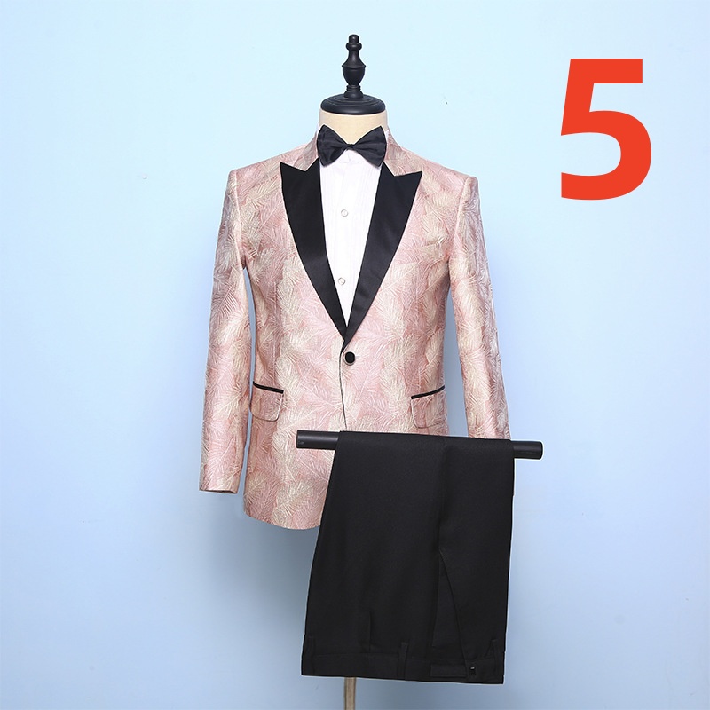 k1392 Single-Breasted Business Suit Jacket - Stylish Tailored Look