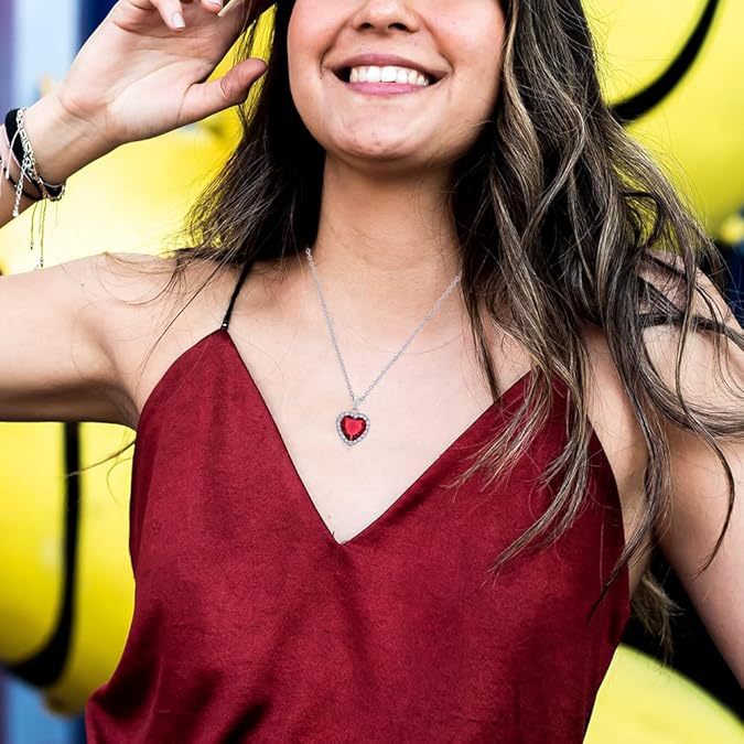 Cross-border explosive love zirconium set necklace earrings ring 3-piece fashion shining open ring high-class sense of women's jewellery