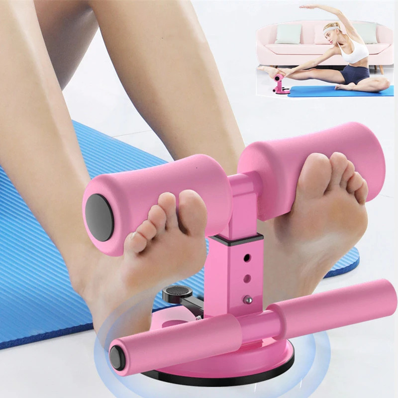 Gym Equipment Exercised Abdomen Arms Stomach Thighs LegsThin Fitness Suction Cup Type Sit Up Bar SelfSuction abs machine 240416