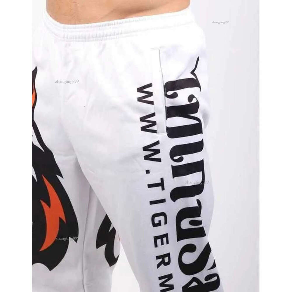 Men boxing sports fitness Tigter Muay Thai Personality Loose Large Size Thai Fist and Jogging Pants Running Fights Kickboxing LJ201217
