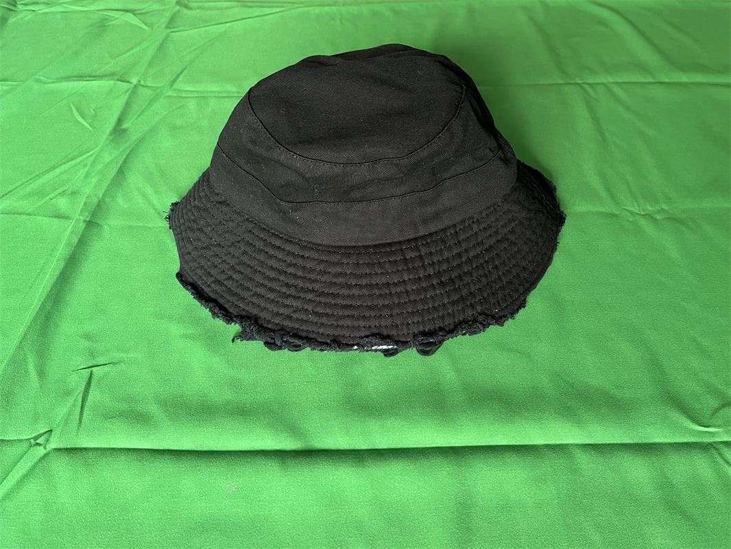 Women's bucket hat Bob wide edge beach hat black beige hat baseball cap snapshot outdoor canvas prevent sun