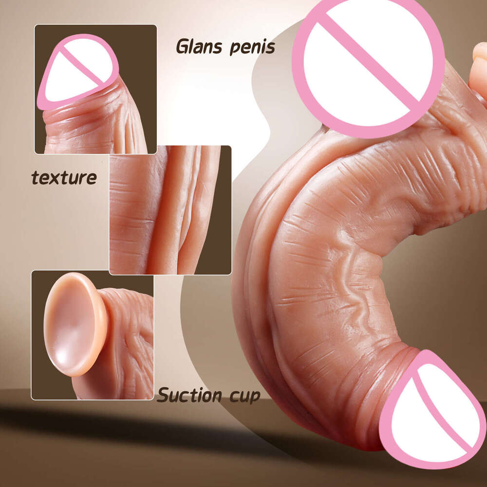 10 Inch Thick Dildo ButtPlug Huge Realistic Silicone Anal With Suction Cup Strapon Dick Adult Sex Sexual Tool