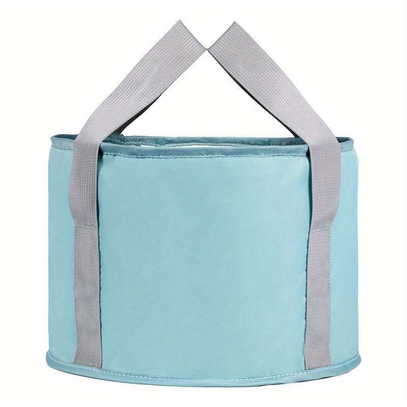 Relax your feet after a long day with this portable foldable foot bath - perfect for traveg and camping