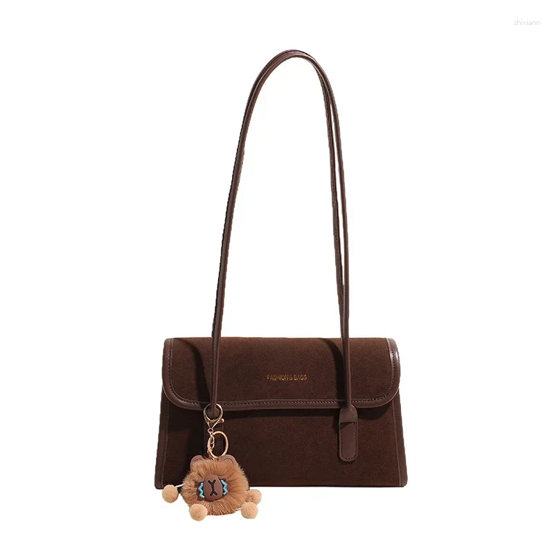 2025 NEW Totes Large Capacity Women's Autumn And Winter Versatile Simple Retro Shoulder Bag Casual Work Commuting Tote zhanyishengli