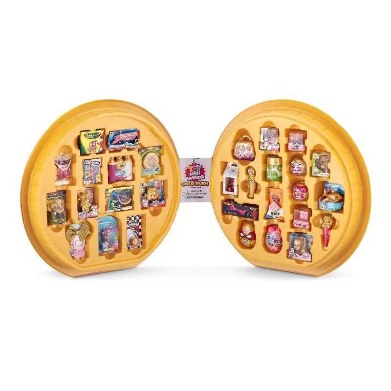 5 Surprise Mini Brands Gold Rush Limited Edition Mysterious True Mini Brand Series Toy Desktop Decoration Childrens Gift X241127