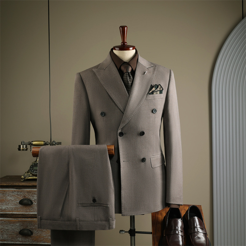 High-Grade Men's Suiting Collection - Classic K528 Suit for Weddings & Special Occasions