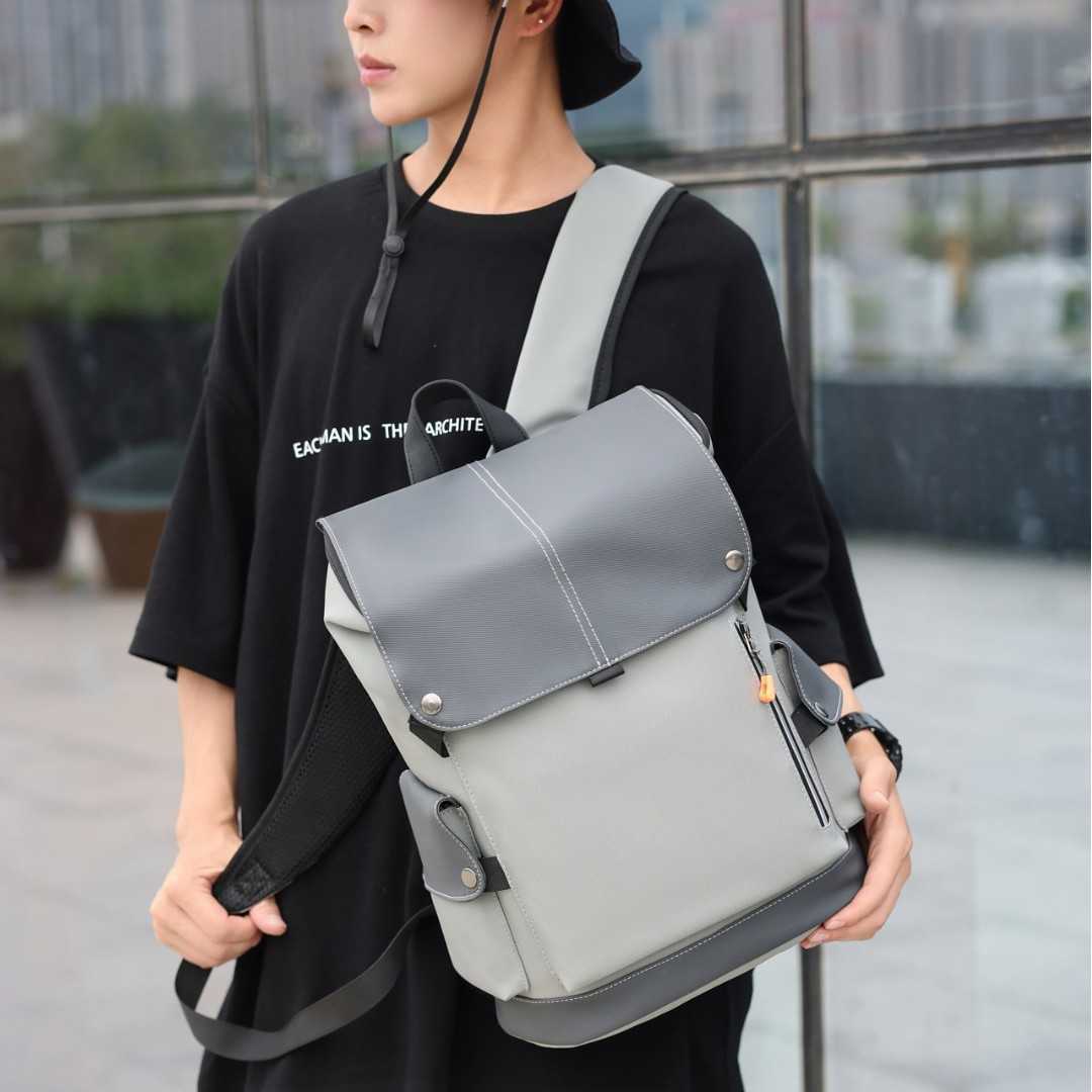 2024 backpack men's backpack large capacity business outdoor travel lightweight computer bag college student backpack