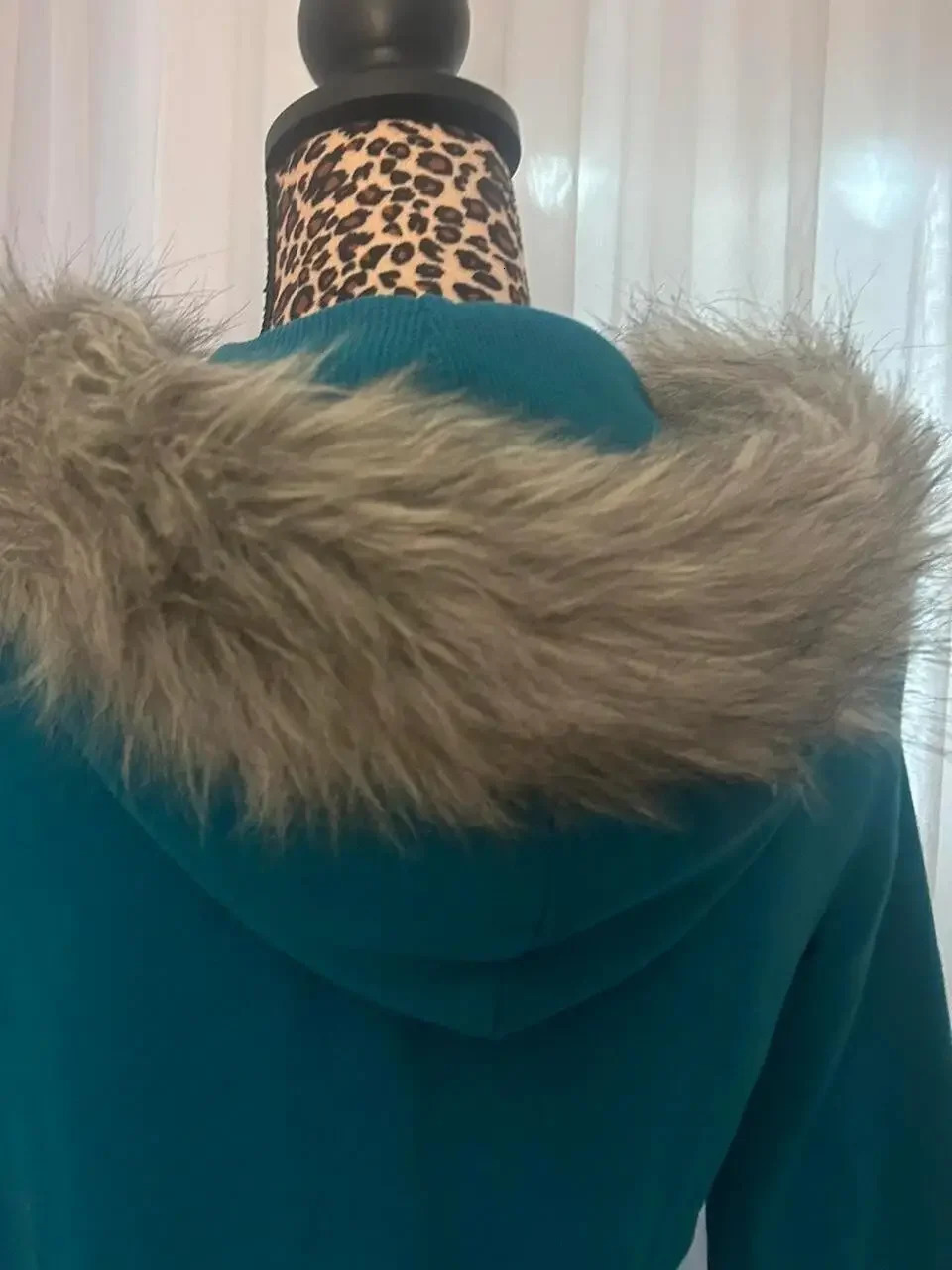 Y2K trend unique personality fur collar cardigan hoodie streetwear ins loose daily casual comfortable warm zipper jacket 241127